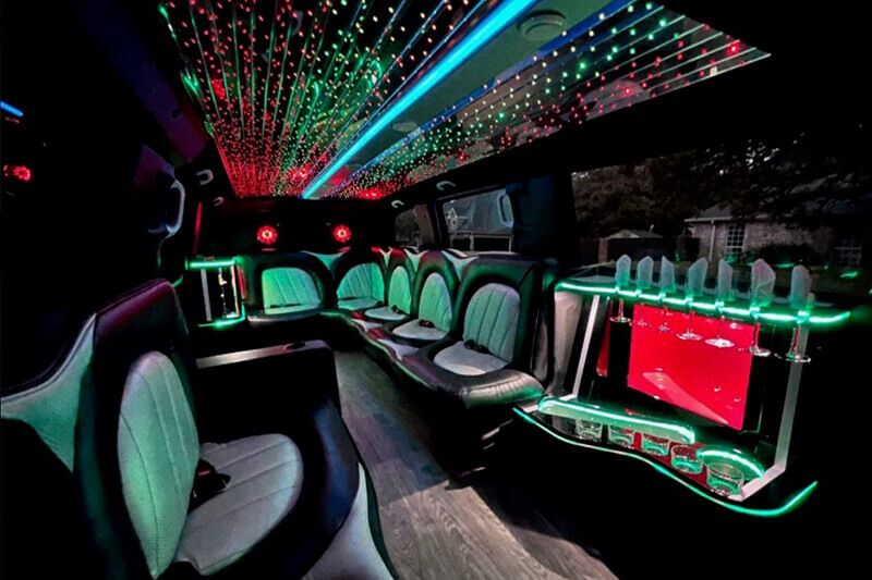black lether seats