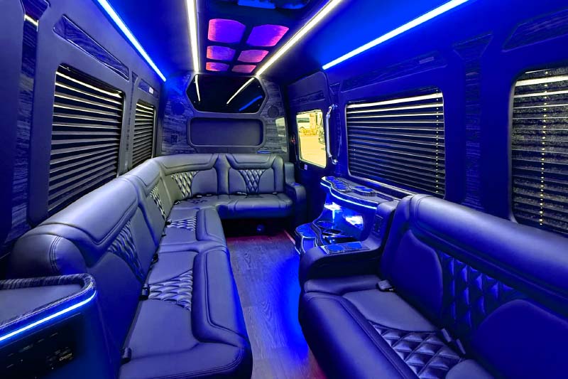 Wrap around seating