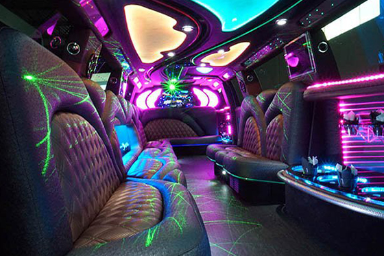 Laser bus lights