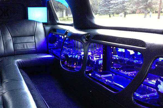 black lether seats